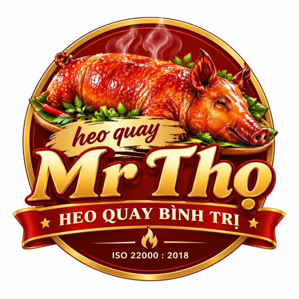 Mẫu web bán heo quay 